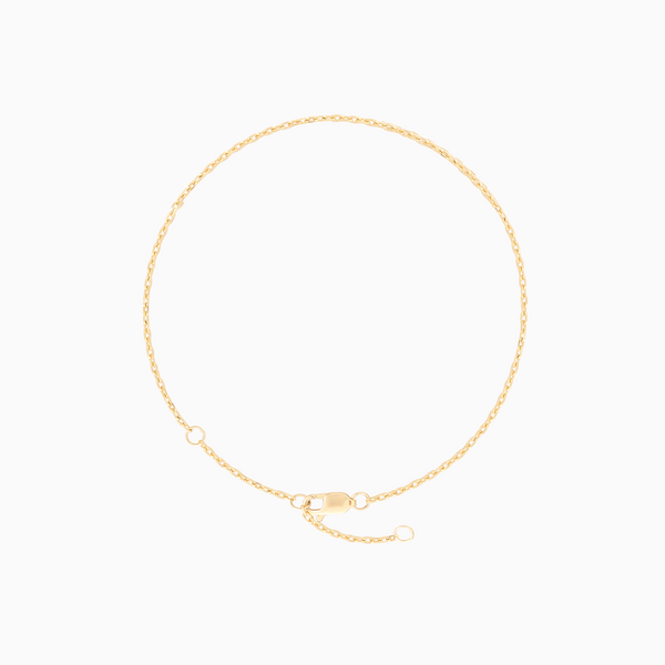 9k/ 14k/ 18k Gold, Basic Bracelet - Luslumin Jewelry